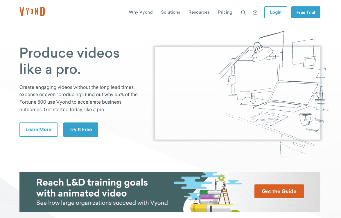 Vyond - 品牌解说视频