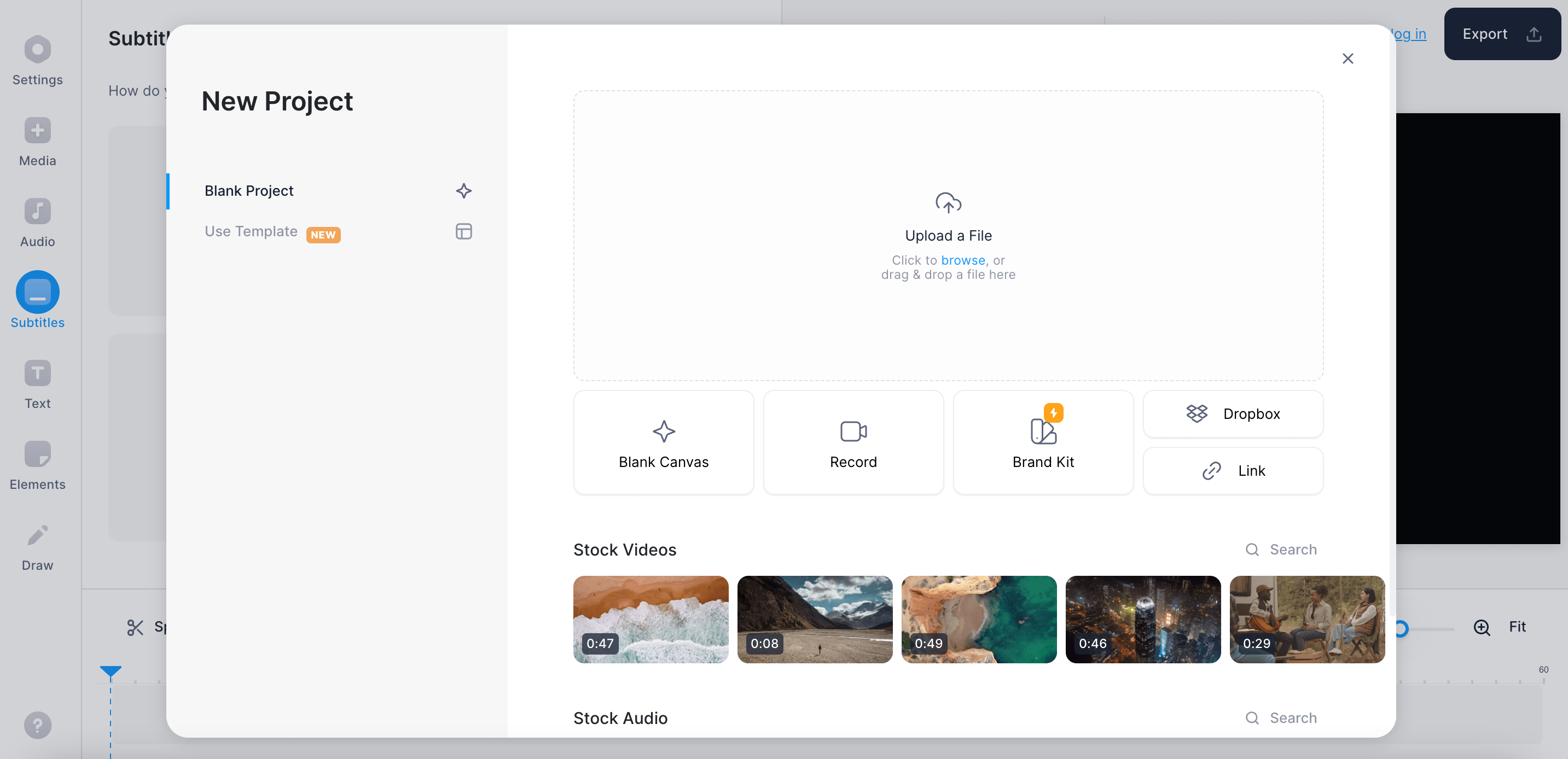 Veed.io – 在线视频剪辑器